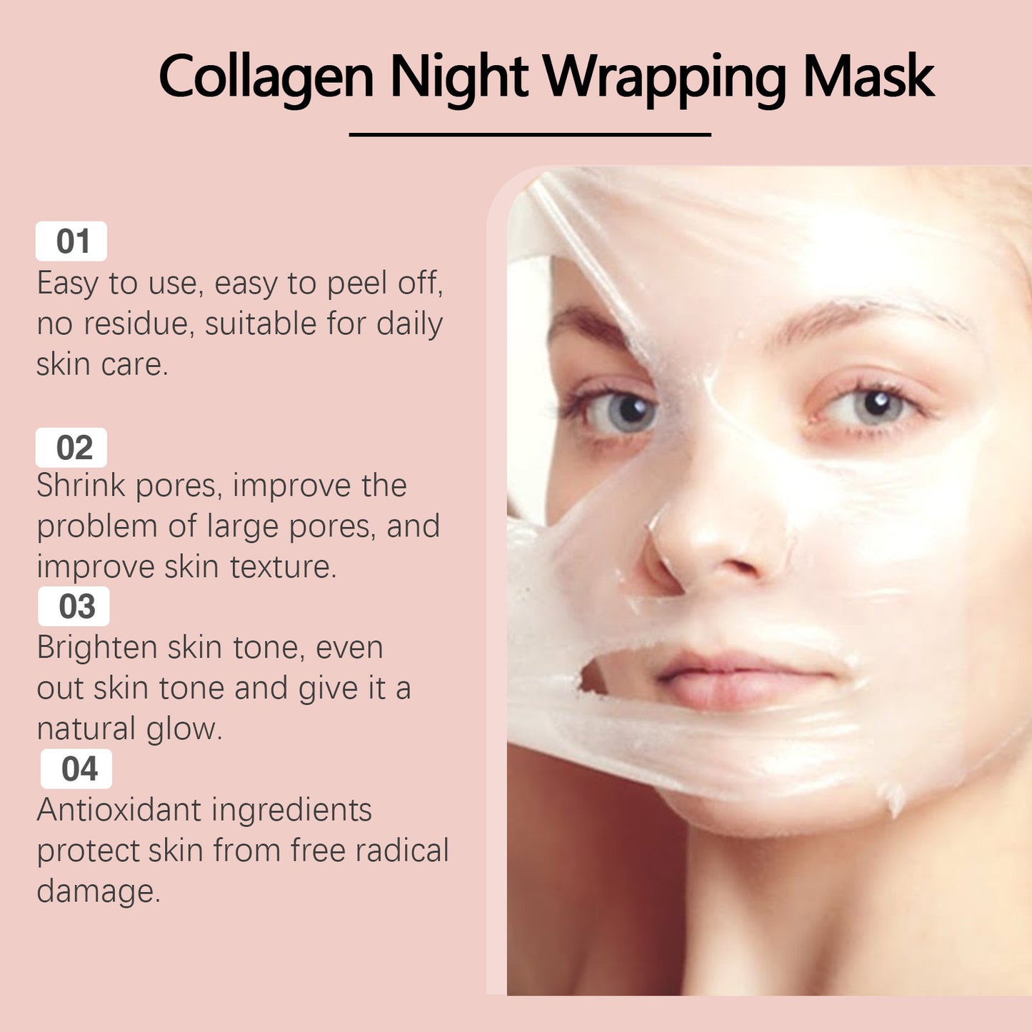 Glowkit Collagen Face Mask With Brush